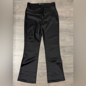 Zara Black Satin Trousers